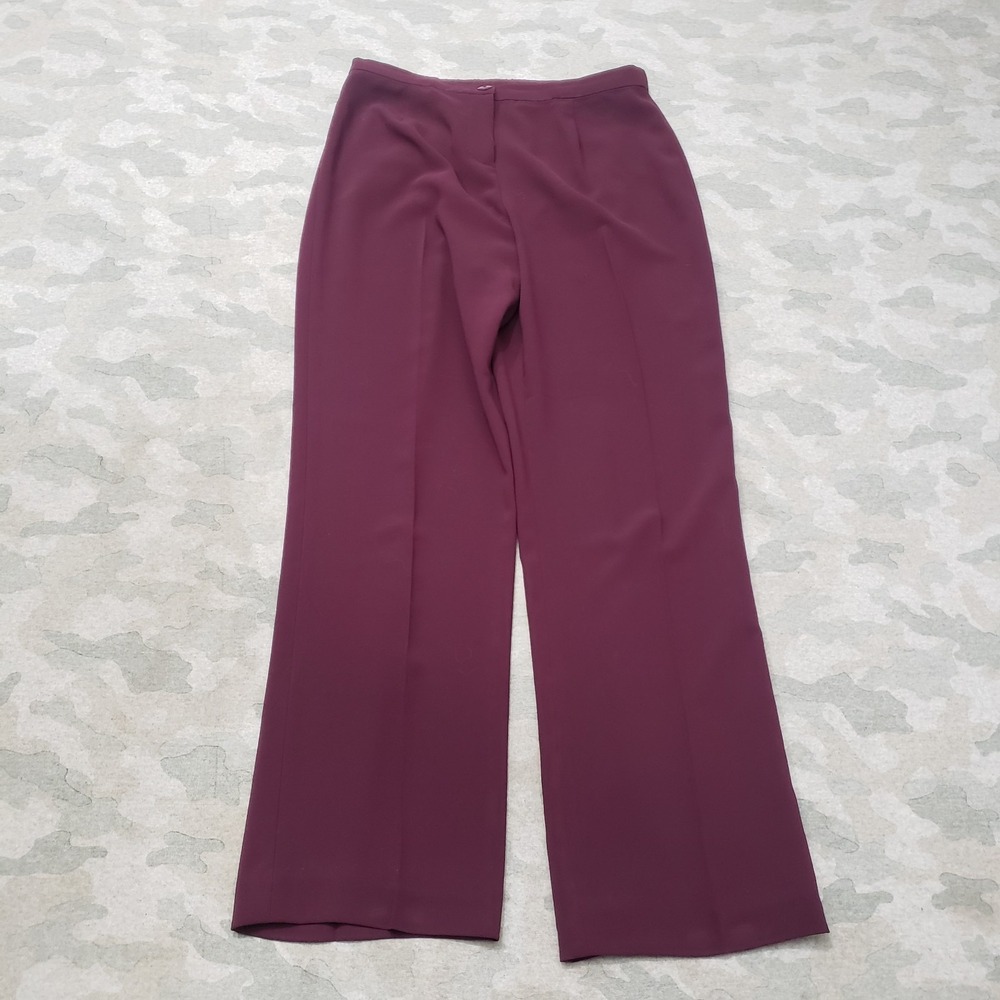Pendleton Pants Womens 8P Purple Pockets Straight Leg